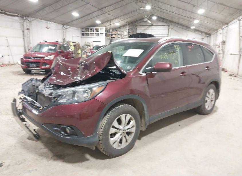 Photo 2 of 2013 Honda Cr-v EX-L (VIN 5J6RM4H76DL074722)