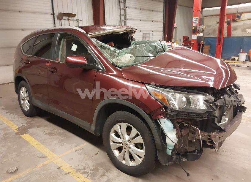 2014 Honda Cr-v EX-L (VIN 5J6RM4H76EL023674) main photo