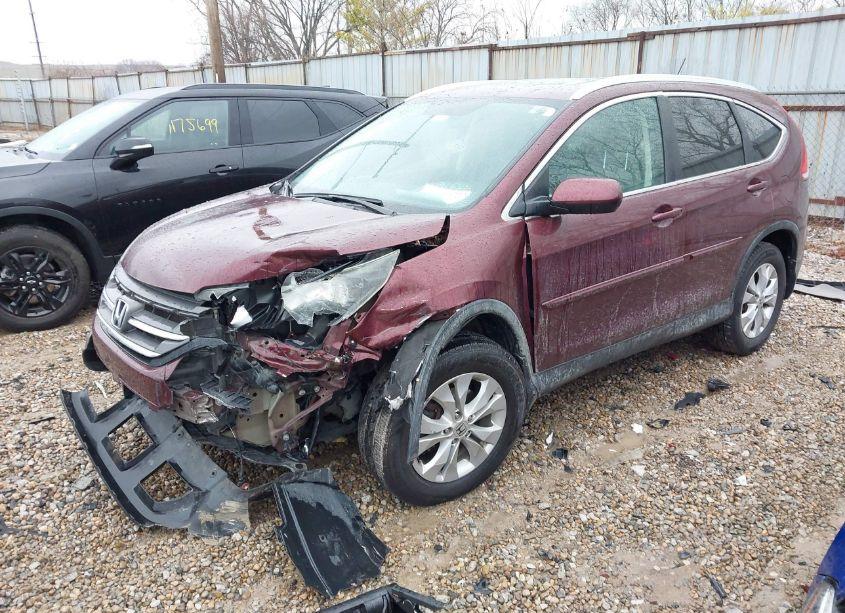 Photo 2 of 2014 Honda Cr-v EX-L (VIN 5J6RM4H76EL032679)