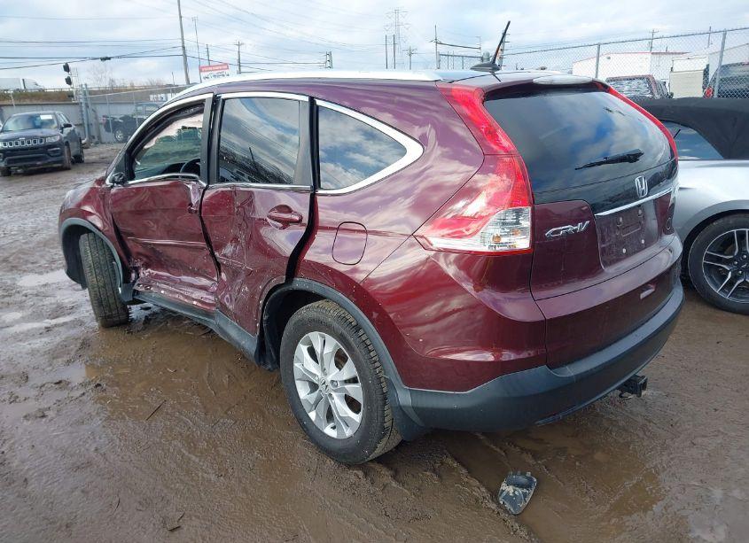 Photo 3 of 2014 Honda Cr-v EX-L (VIN 5J6RM4H76EL070400)