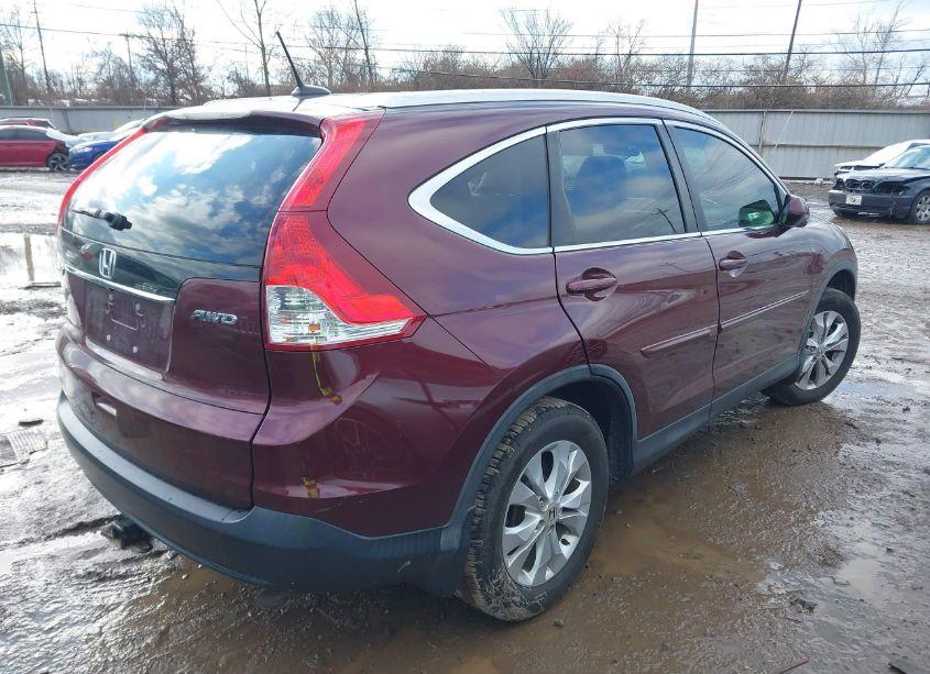 Photo 4 of 2014 Honda Cr-v EX-L (VIN 5J6RM4H76EL070400)