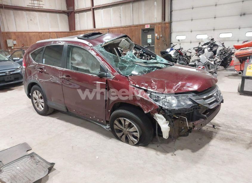2014 Honda Cr-v EX-L (VIN 5J6RM4H76EL086497) main photo