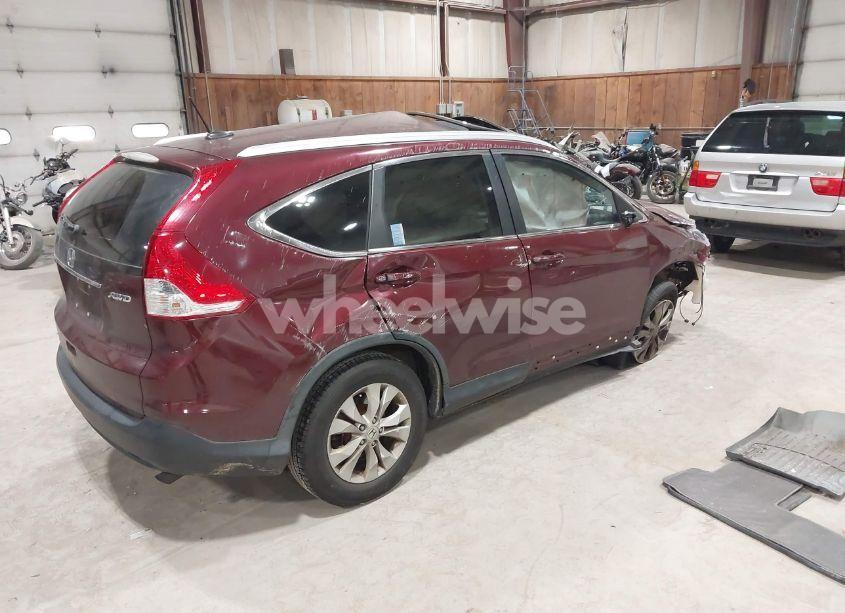 Photo 4 of 2014 Honda Cr-v EX-L (VIN 5J6RM4H76EL086497)