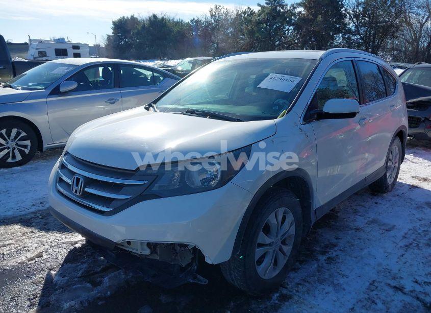 Photo 2 of 2014 Honda Cr-v EX-L (VIN 5J6RM4H76EL113374)