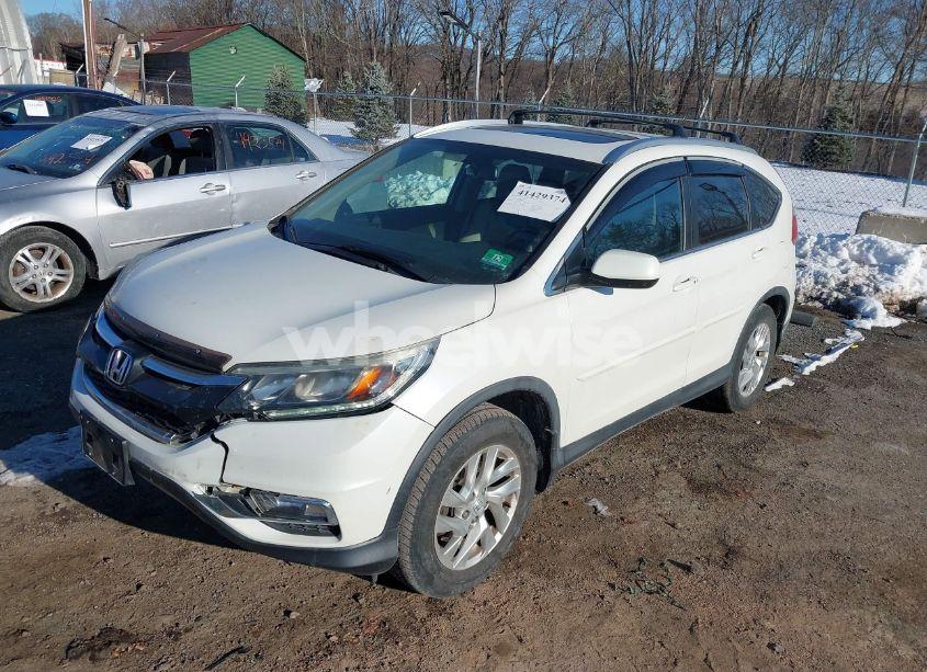 Photo 2 of 2015 Honda Cr-v EX-L (VIN 5J6RM4H76FL019142)