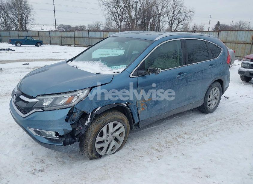 Photo 2 of 2016 Honda Cr-v EX-L (VIN 5J6RM4H76GL033317)