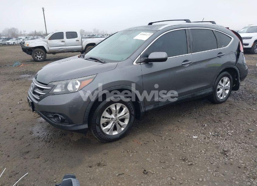 Photo 2 of 2012 Honda Cr-v EX-L (VIN 5J6RM4H77CL001745)