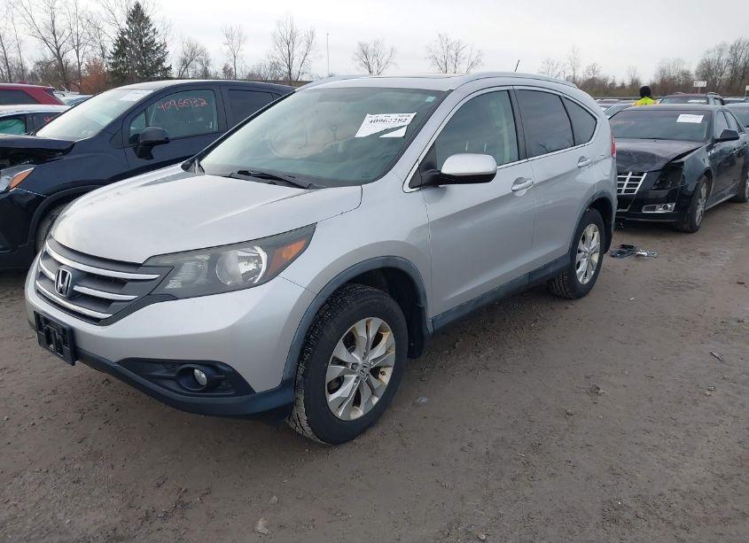 Photo 2 of 2012 Honda Cr-v EX-L (VIN 5J6RM4H77CL021350)