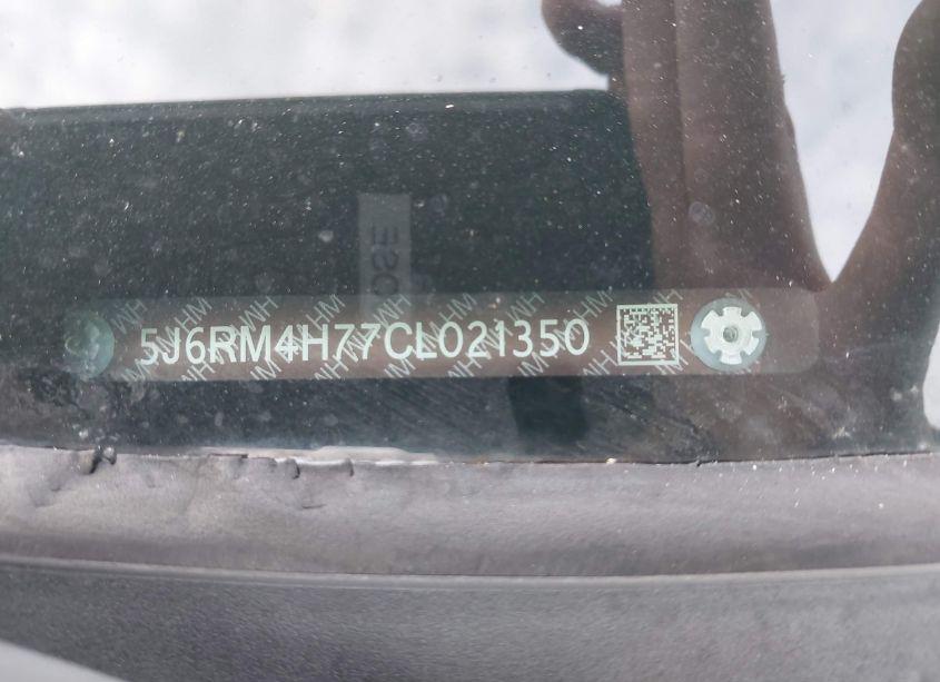 Photo 9 of 2012 Honda Cr-v EX-L (VIN 5J6RM4H77CL021350)