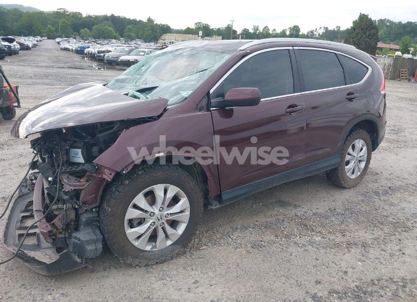 Photo 2 of 2014 Honda Cr-v EX-L (VIN 5J6RM4H77EL046042)
