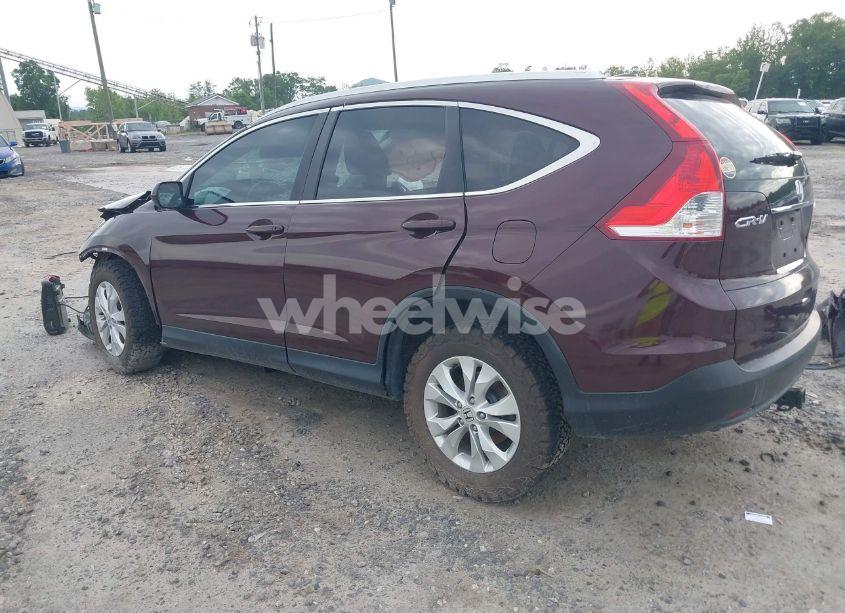 Photo 3 of 2014 Honda Cr-v EX-L (VIN 5J6RM4H77EL046042)