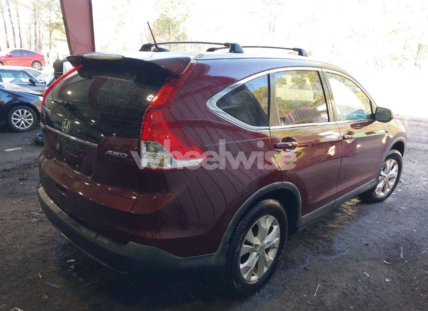 Photo 4 of 2014 Honda Cr-v EX-L (VIN 5J6RM4H77EL065917)