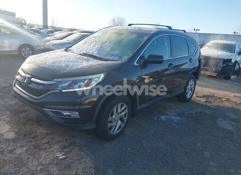 Photo 2 of 2015 Honda Cr-v EX-L (VIN 5J6RM4H77FL002222)