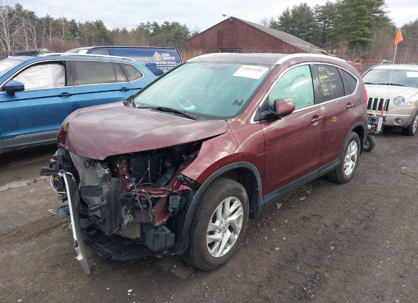 Photo 2 of 2016 Honda Cr-v EX-L (VIN 5J6RM4H77GL133555)