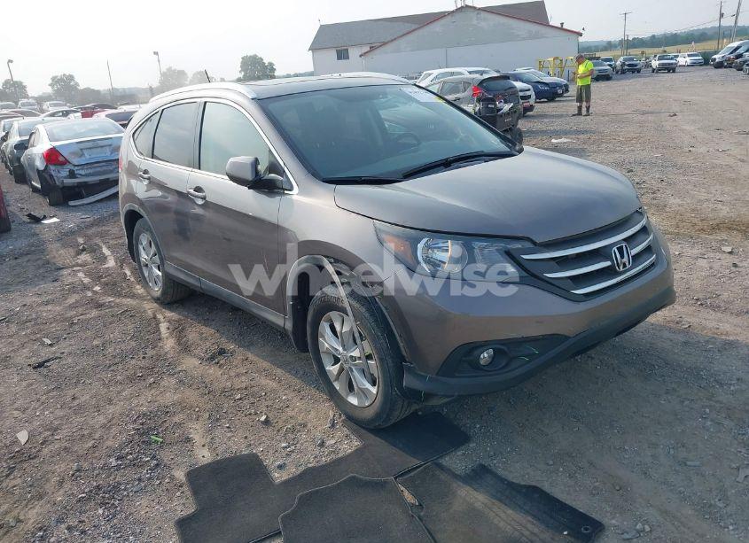 2012 Honda Cr-v EX-L (VIN 5J6RM4H78CL019218) main photo
