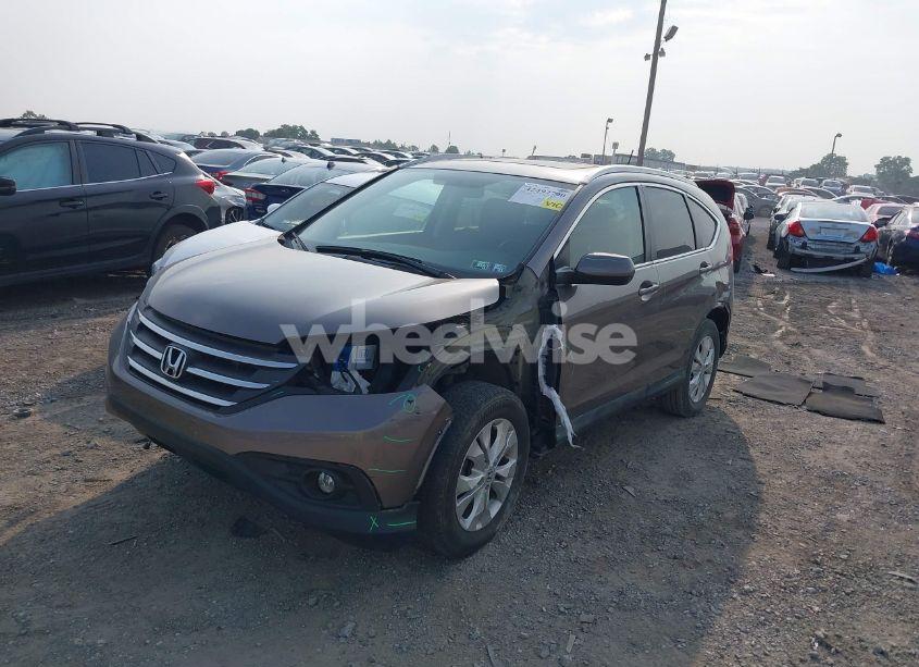 Photo 2 of 2012 Honda Cr-v EX-L (VIN 5J6RM4H78CL019218)