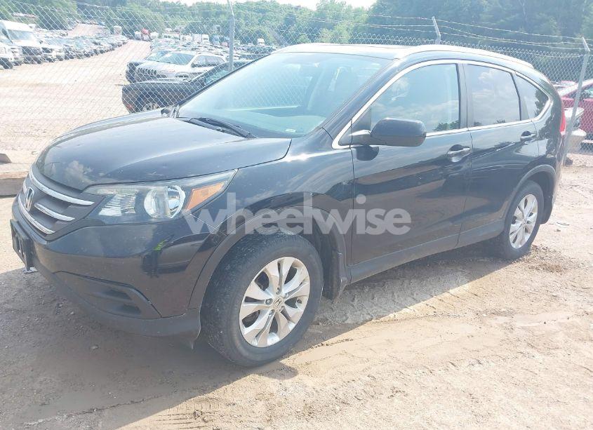 Photo 2 of 2013 Honda Cr-v EX-L (VIN 5J6RM4H78DL000671)