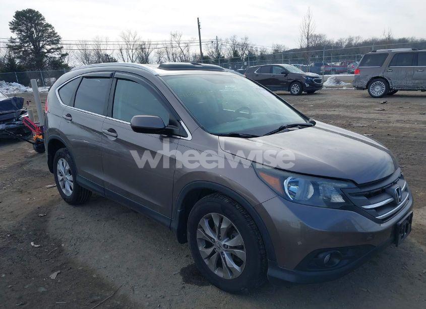 2013 Honda Cr-v EX-L (VIN 5J6RM4H78DL049496) main photo