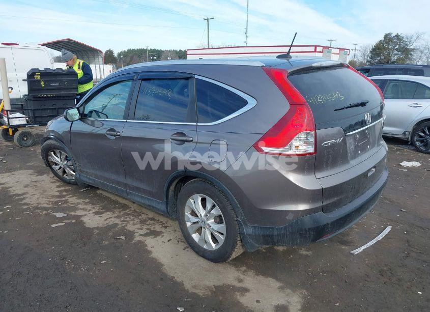 Photo 3 of 2013 Honda Cr-v EX-L (VIN 5J6RM4H78DL049496)