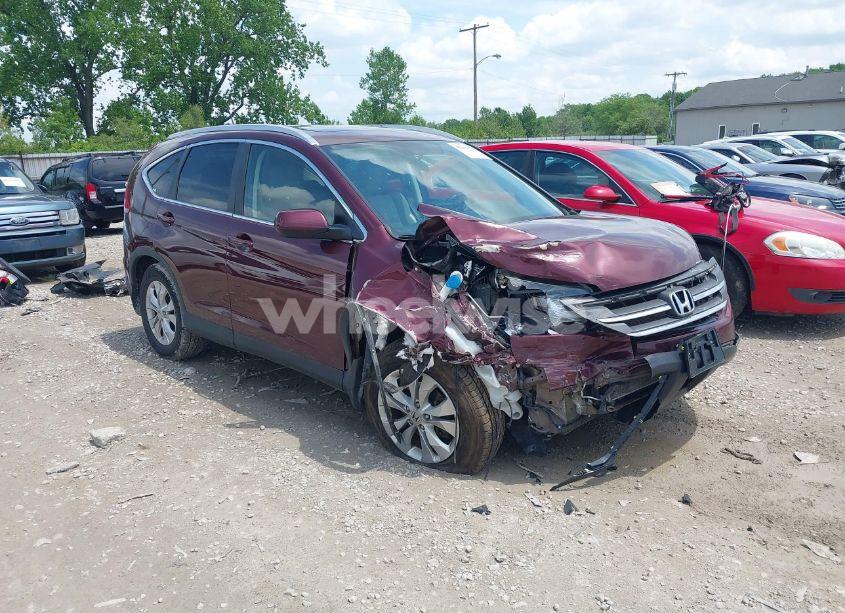 2013 Honda Cr-v EX-L (VIN 5J6RM4H78DL056142) main photo