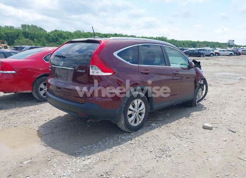 Photo 4 of 2013 Honda Cr-v EX-L (VIN 5J6RM4H78DL056142)