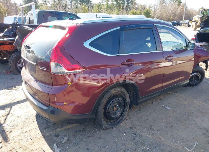 Photo 4 of 2014 Honda Cr-v EX-L (VIN 5J6RM4H78EL014667)