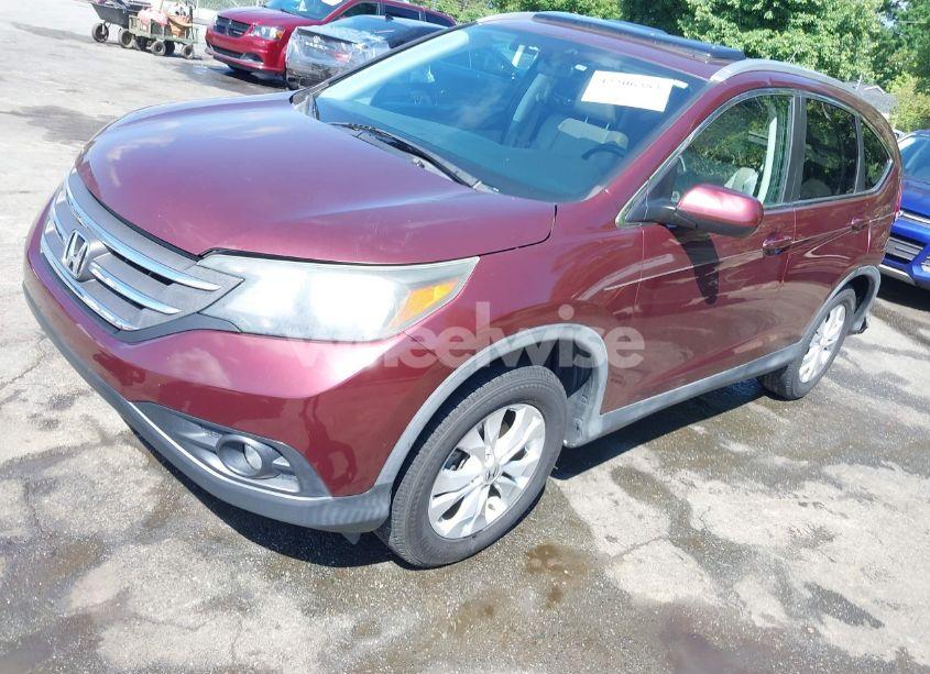 Photo 2 of 2014 Honda Cr-v EX-L (VIN 5J6RM4H78EL016242)
