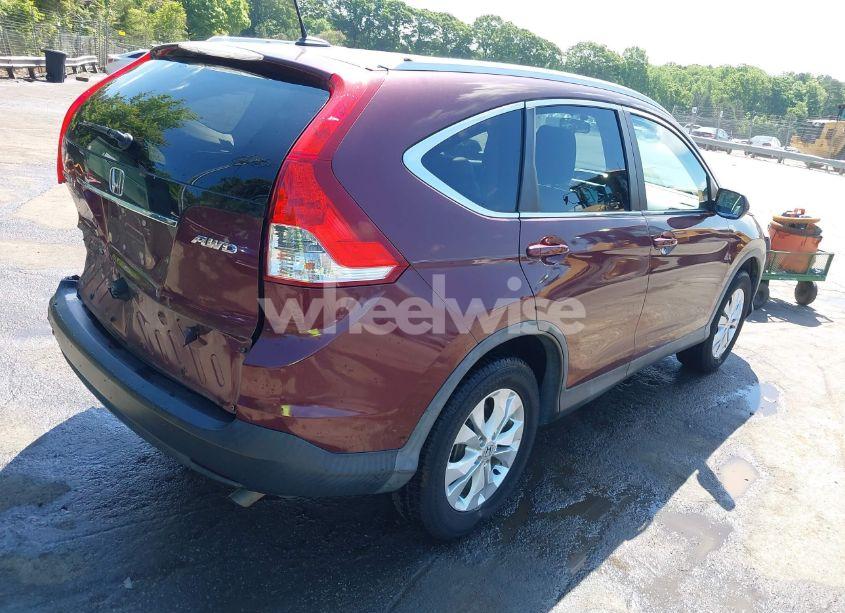 Photo 4 of 2014 Honda Cr-v EX-L (VIN 5J6RM4H78EL016242)