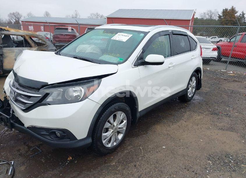 Photo 2 of 2014 Honda Cr-v EX-L (VIN 5J6RM4H78EL054862)