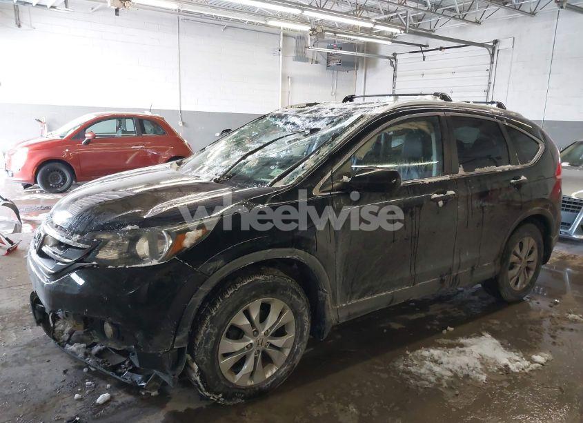 Photo 2 of 2014 Honda Cr-v EX-L (VIN 5J6RM4H78EL062699)