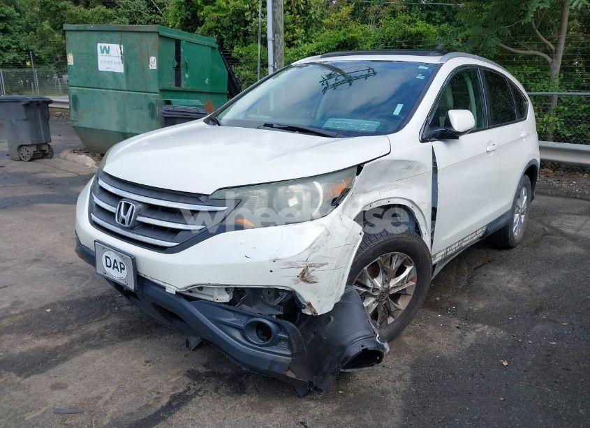 Photo 2 of 2014 Honda Cr-v EX-L (VIN 5J6RM4H78EL119452)
