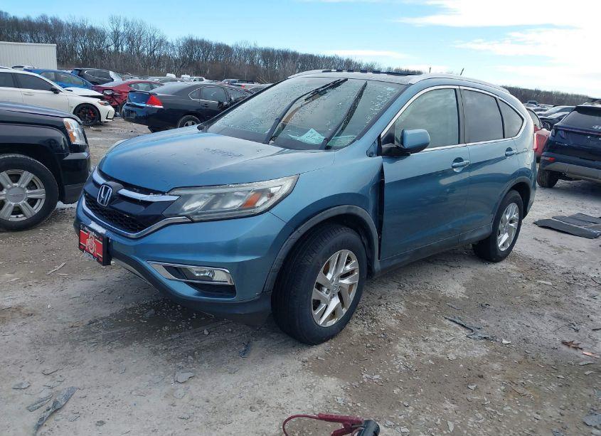 Photo 2 of 2015 Honda Cr-v EX-L (VIN 5J6RM4H78FL016341)