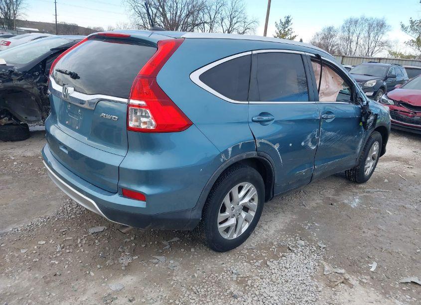 Photo 4 of 2015 Honda Cr-v EX-L (VIN 5J6RM4H78FL016341)