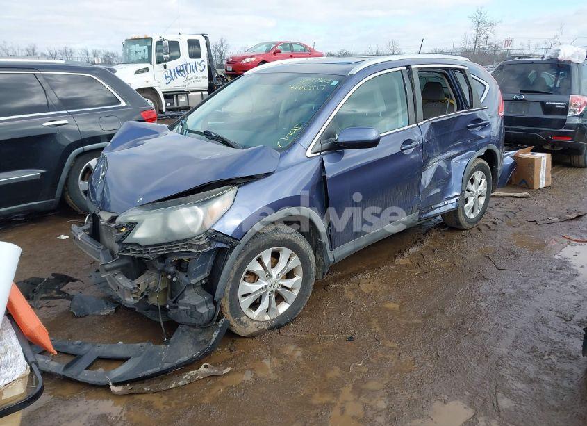 Photo 2 of 2012 Honda Cr-v EX-L (VIN 5J6RM4H79CL047061)