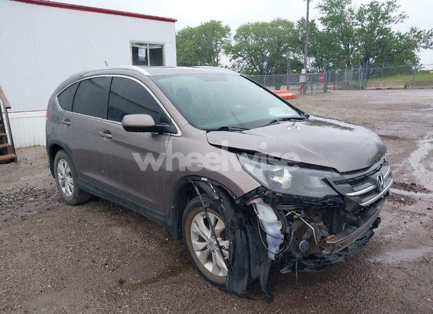 2013 Honda Cr-v EX-L (VIN 5J6RM4H79DL025188) main photo
