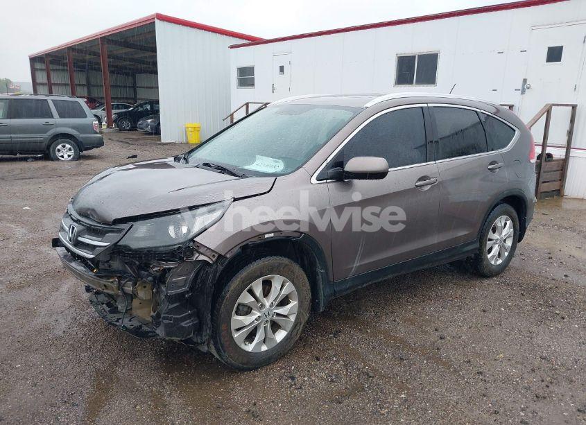 Photo 2 of 2013 Honda Cr-v EX-L (VIN 5J6RM4H79DL025188)