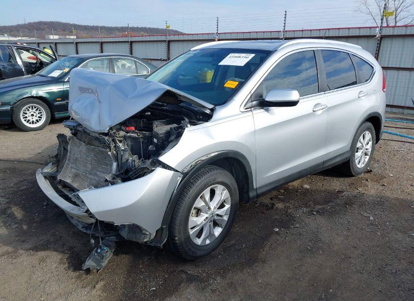 Photo 2 of 2013 Honda Cr-v EX-L (VIN 5J6RM4H79DL034697)