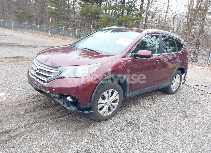 Photo 2 of 2013 Honda Cr-v EX-L (VIN 5J6RM4H79DL065531)