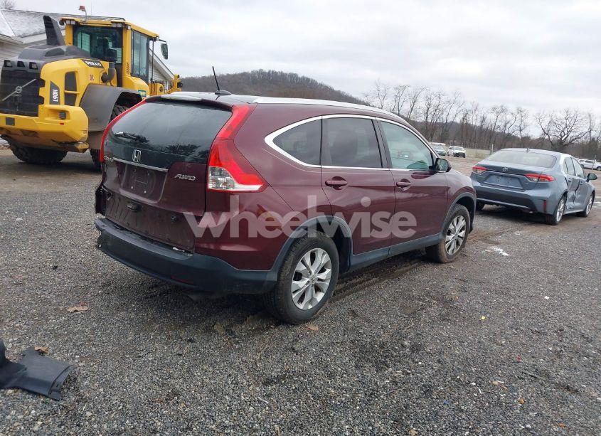 Photo 4 of 2013 Honda Cr-v EX-L (VIN 5J6RM4H79DL065531)