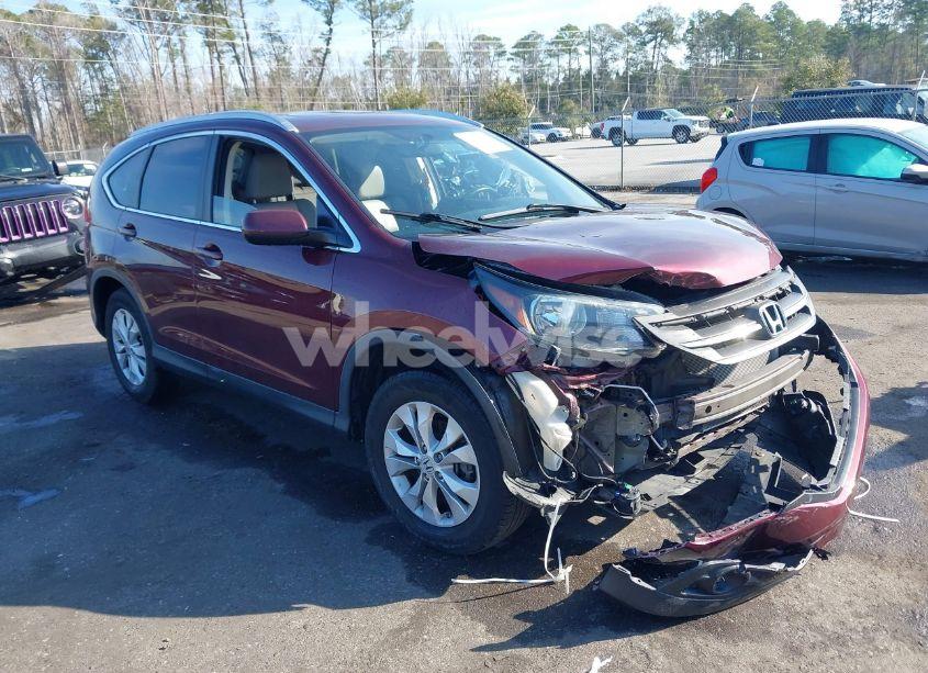 2013 Honda Cr-v EX-L (VIN 5J6RM4H79DL072852) main photo