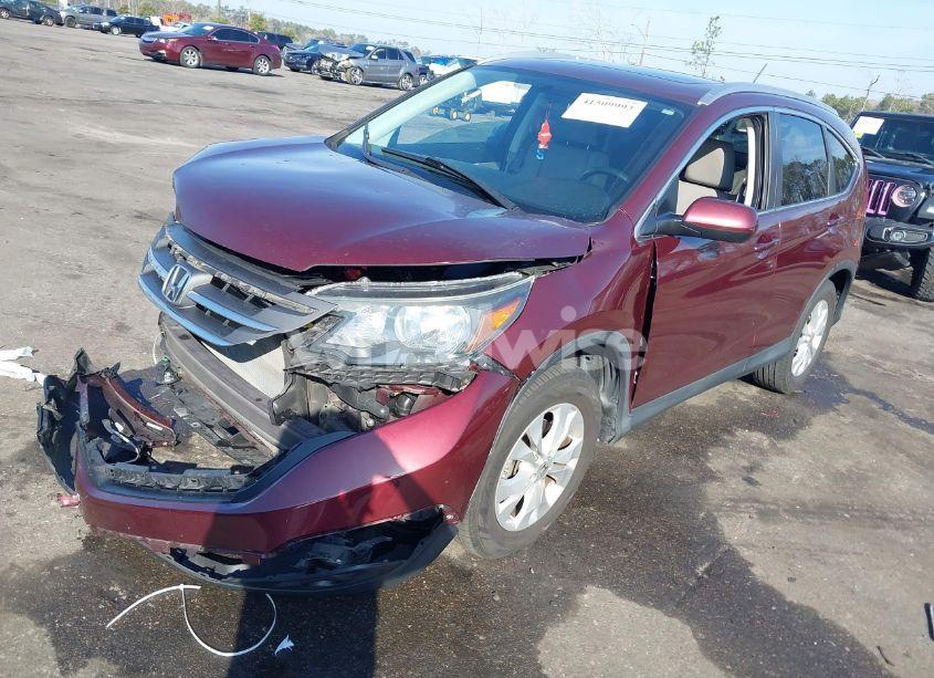 Photo 2 of 2013 Honda Cr-v EX-L (VIN 5J6RM4H79DL072852)