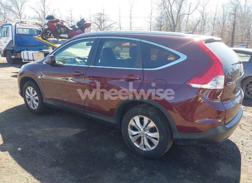 Photo 3 of 2014 Honda Cr-v EX-L (VIN 5J6RM4H79EL004228)