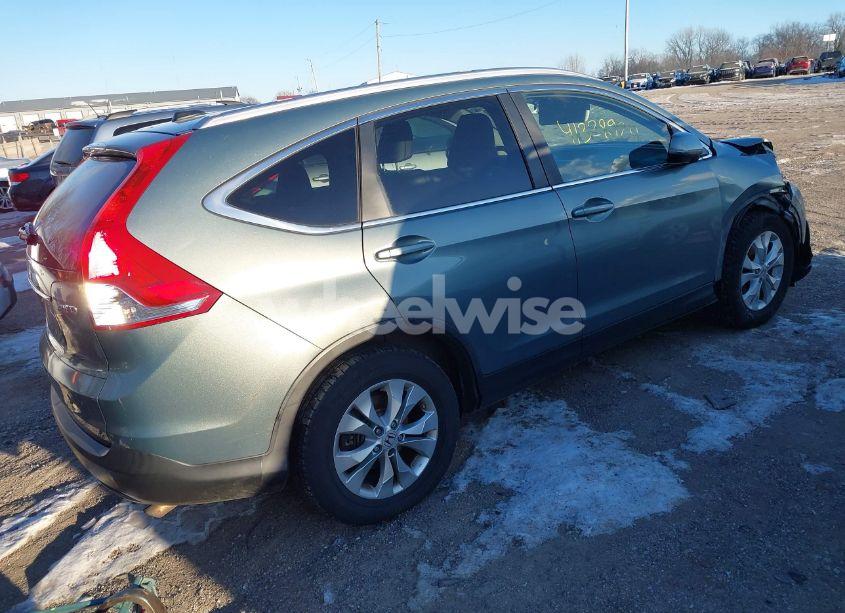 Photo 4 of 2012 Honda Cr-v EX-L (VIN 5J6RM4H7XCL023237)