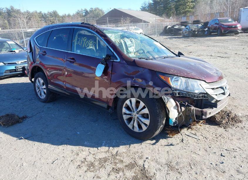 2013 Honda Cr-v EX-L (VIN 5J6RM4H7XDL009680) main photo
