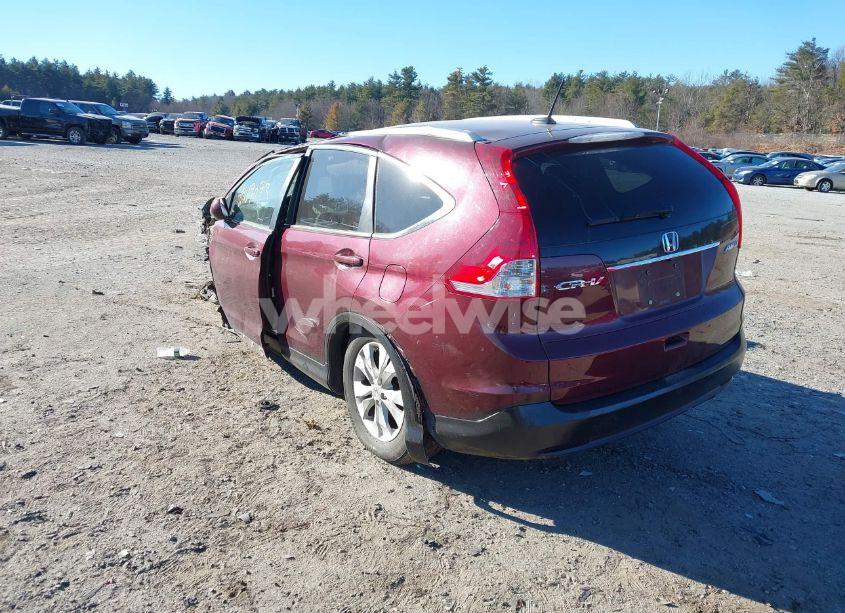 Photo 3 of 2013 Honda Cr-v EX-L (VIN 5J6RM4H7XDL009680)