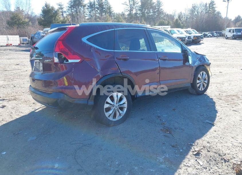 Photo 4 of 2013 Honda Cr-v EX-L (VIN 5J6RM4H7XDL009680)