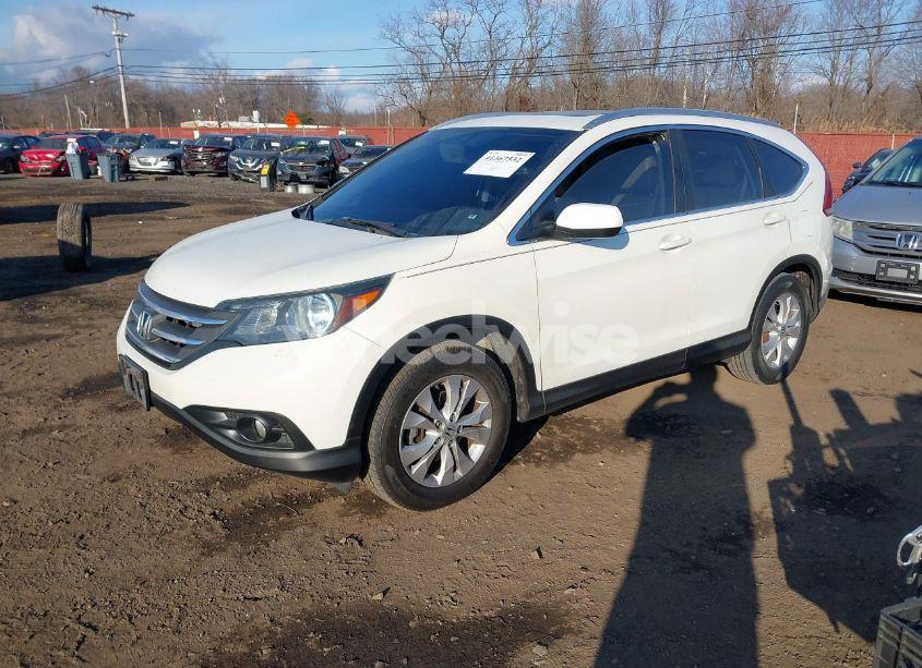 Photo 2 of 2013 Honda Cr-v EX-L (VIN 5J6RM4H7XDL014944)