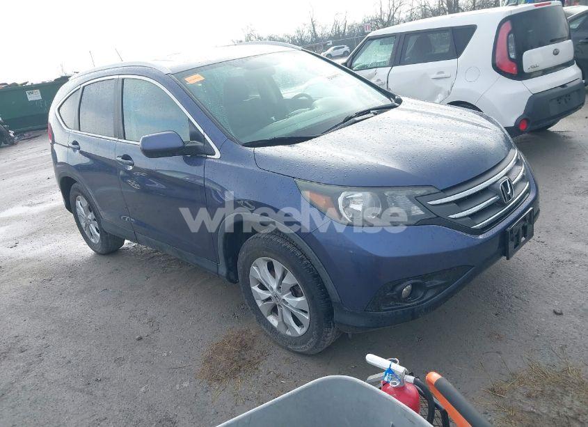 2013 Honda Cr-v EX-L (VIN 5J6RM4H7XDL029945) main photo