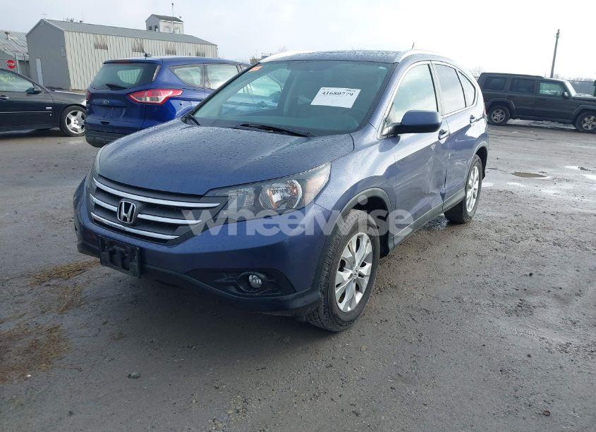 Photo 2 of 2013 Honda Cr-v EX-L (VIN 5J6RM4H7XDL029945)
