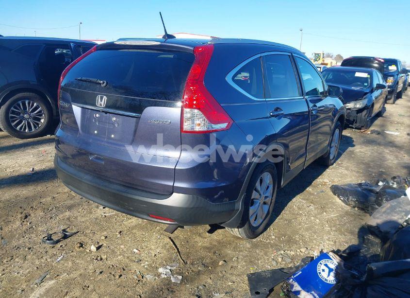 Photo 4 of 2013 Honda Cr-v EX-L (VIN 5J6RM4H7XDL059902)